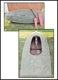 10 foot handmade sailboat