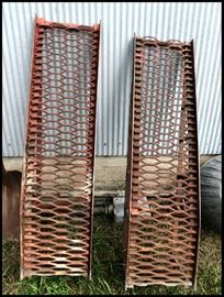 Heavy duty car ramps