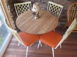 vintage bistro set