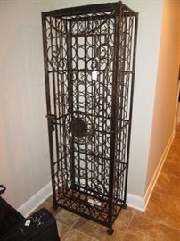 LOCKING WINE RACK
