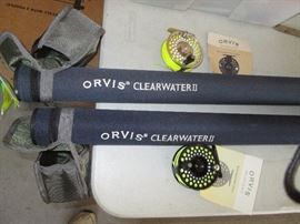 ORVIS FLY FISHING ROD & REEL & CASE