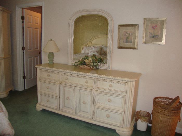 Large Dresser & Mirror