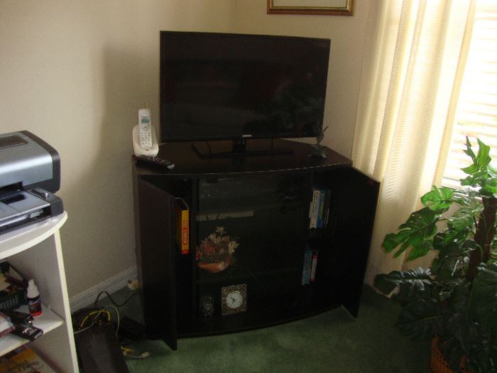 Black TV Cabinet