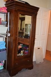 Clothing armoire cabinet 