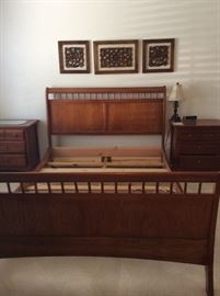 Queen size bed frame good quality!!