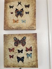 Beautiful Butterly plaques