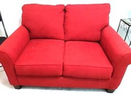 Super nice RED Ashley twin size sleeper sofa