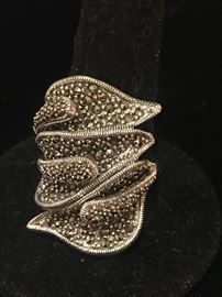 Size 10 Marcasite ring