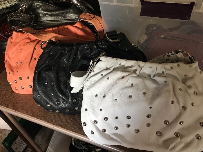 Leather purses 