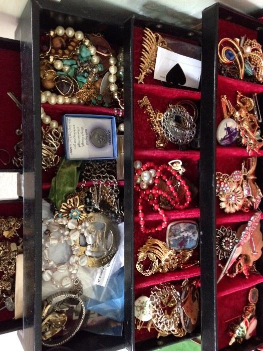 lots of jewelry
