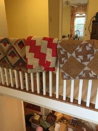 Old Feed sack quilts