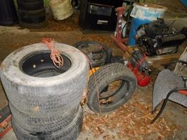 lots of tires