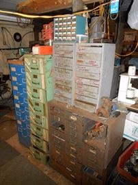 drawers are filled with goodies