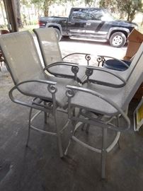 high top patio chairs