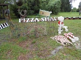 christmas yard decor