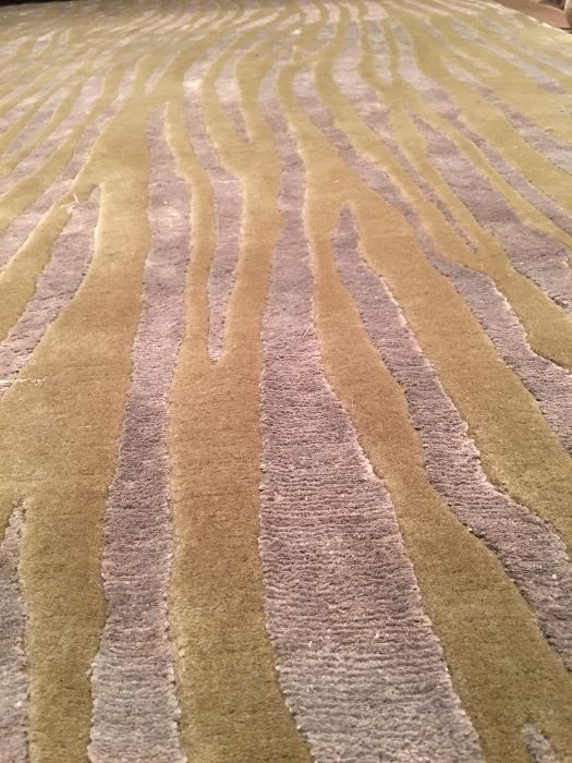 Candice Olson Area Rug. 8 by 11. Hand woven. 