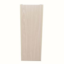 Illuminated Display Pedestal: An illuminated display pedestal. This item features a square top with straight sides. Its top lights up to illuminate the displayed object. Its sides are finished in a maple wood laminate.