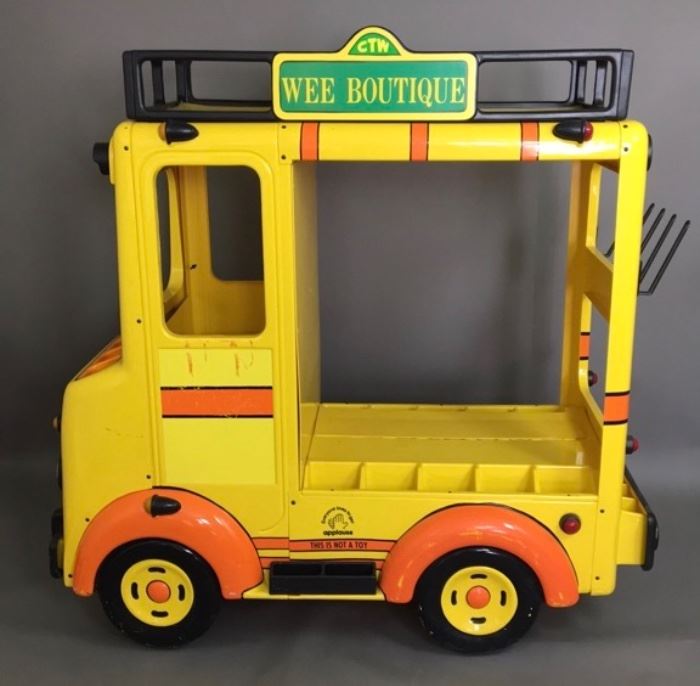 Large Point of Sale School Bus Plush Display