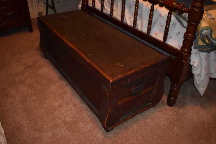 Hand crafted Blanket Chest