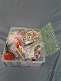 Bin full of Sewing Notions