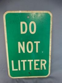 Do Not Enter Street Sign