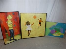 Framed Oil Paintings