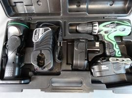 Hitachi Cordless Drill Set