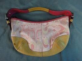 Pink Coach Bag