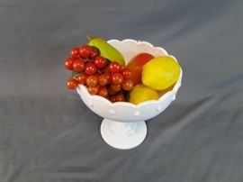 Vintage Milk Glass Bowl