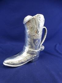 Wilton Armatele Cowboy Boot Pitcher