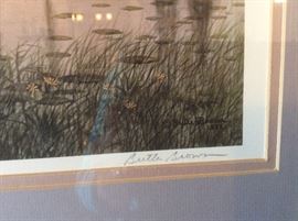 Signed work by Butler Brown