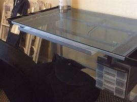 Drafting table & chair