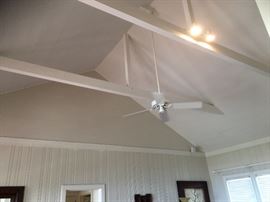 Beams & Ceiling Fan for Sale