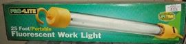 Fluorescent work light