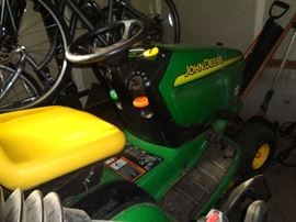 John Deere riding mower