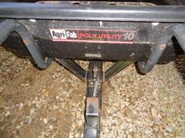 Agri- Fab Poly Utility 10 cube barrel