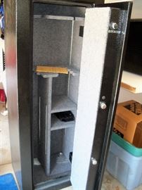 gun safe open