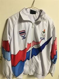 Thailand Athlete's track suit from 1996 Games. Woman's medium .