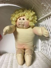 Cabbage Patch doll from Babyland General - may find her clothes but she was not played with - circa 1984