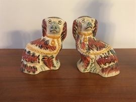 Staffordshire dogs, English, the Shorter Company