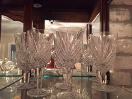 Crystal glasses