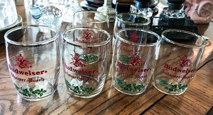 Cute Little Vintage Beer Glasses