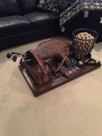 Unique Golf Theme coffee table