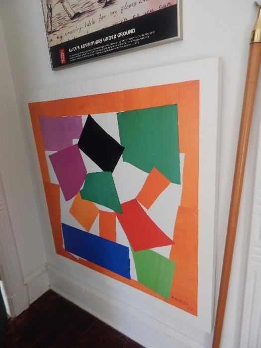 Nicely framed Matisse print