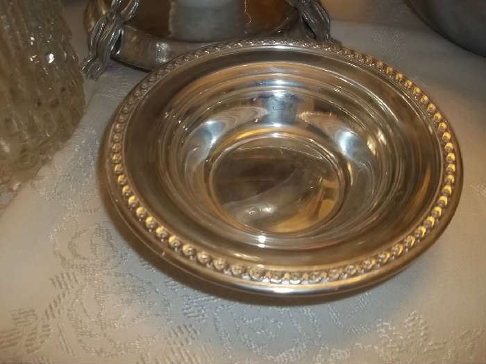 sterling candy dish