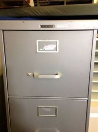 Heavy Duty STEELCASE File Cabinet 5 Pull Drawer Vertical Stack- Gray - Home Office Shop Small Business Supplies Equipment- Great Condition!
