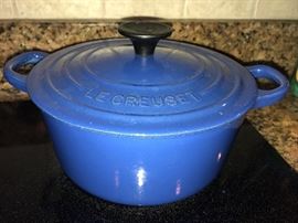 Blue Le Creuset