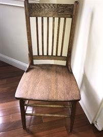 Nice old oak chair