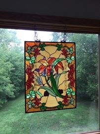 Nice stained glass window.
