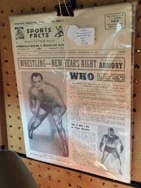 Minneapolis Wrestling Lot from the 1950's.